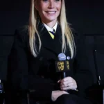 Gwyneth Paltrow Marty Supreme Black Wool Coat