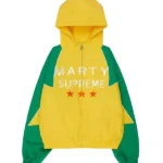 Hailey Bieber Marty Supreme Hooded Jacket