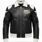 Marty Supreme Leather Bomber Jacket
