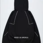 Marty Supreme Timothée Chalamet Black Jacket Back