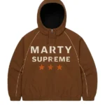 Marty Supreme Timothee Chalamet Brown Hooded Jacket