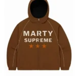 Marty Supreme Timothee Chalamet Brown Jacket