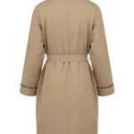 Marty Supreme Timothée Chalamet Cotton Coat Back