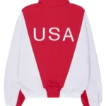Marty Supreme Zip Up Track Jacket Back