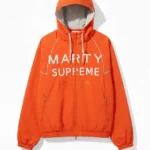 Timothee Chalamet Marty Supreme Orange Jacket