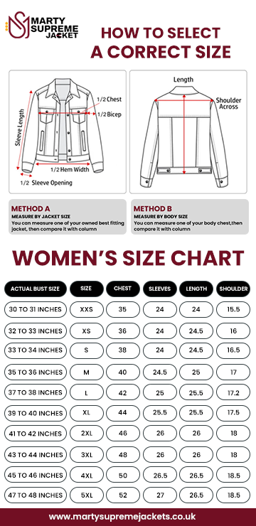 Women Size Chart Mobile