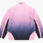 Gradient Track Jacket Pink Back