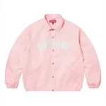 Supreme Arc Denim Coaches Pink Jacket