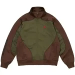 Supreme Jordan Track Brown Jacket