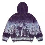 Supreme Reversible Purple Hoodie