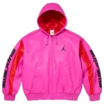 Supreme x Jordan Hooded Pink Jacket