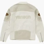 Vanson Leathers Cordura Cotton White Back