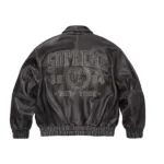 Supreme Gem Studded Black Jacket