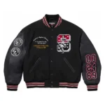 Supreme Hysteric Varsity Black Jacket