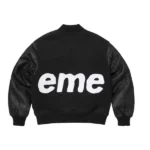 Supreme Logo Chenille Black Jacket
