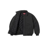 Supreme Embroidered Black Jacket