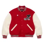 Supreme Red Mickey Jacket