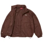 Supreme Reflective Pinstripe Track Jacket