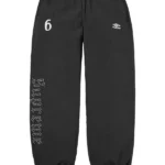 Supreme Rhinestone Black Trouser