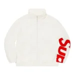 Supreme Spellout White Track Jacket