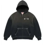 Supreme True Religion Zip Up Black Hoodie