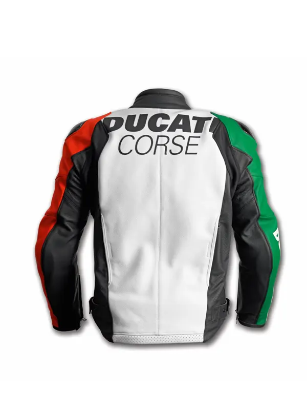 Ducati Corse Tricolore White Jacket
