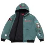 Supreme AOI Hooded Work green Jacket