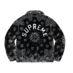 Supreme Bandana Bomber Black Jacket