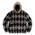 Supreme Diamond Black Faux Jacket