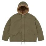 Supreme Fur Lined Green Field Jacket