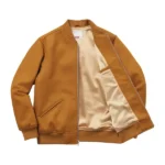 Supreme Old English Zip Brown Jacket