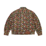 Supreme Overprint Jacquard Brown Jacket