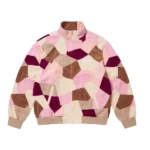 Supreme Patchwork Velour Track Jacket