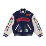 Supreme Praises Varsity Wool Jacket