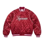 Supreme Quilted Red Jacket
