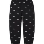 Supreme Repeat Script Black Trouser