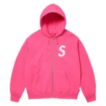 Supreme S Logo Zip Jacket