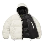 Supreme Schott Down White Jacket