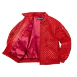 Supreme Studded Quilted Leather Jacket