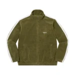 Supreme Studded Velour Green Jacket