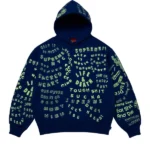Supreme Too Deadly Blue Hooded Jacket