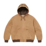The Great China Wall Hooded Brown Jacket