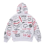 Supreme Too Deadly Hooded Gray Jacket